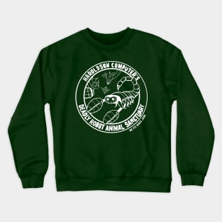 Haroldson Computer's Deadly Robot Animal Sanctuary Crewneck Sweatshirt